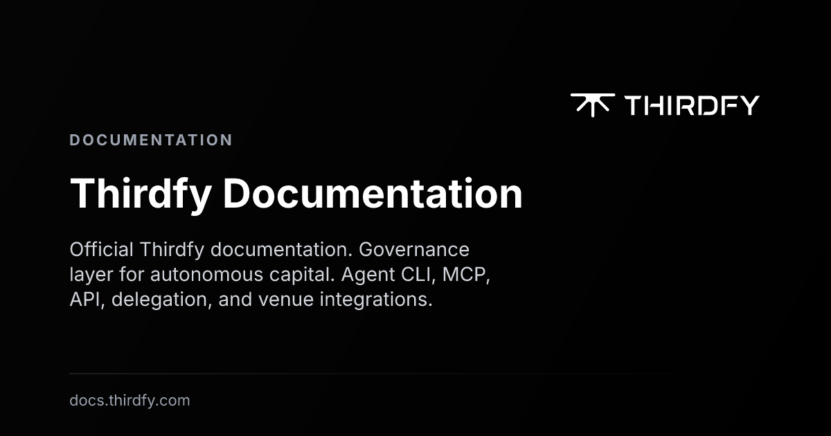 Audits - Thirdfy Docs